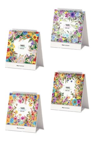 تقویم رومیزی فلاور ۱۴۰۵ پیل