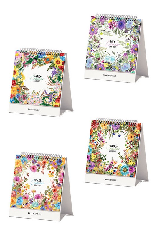 تقویم رومیزی فلاور ۱۴۰۵ پیل