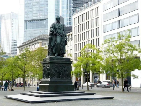 مجسمه گوته در فرانکفورت