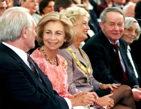 ملکه سوفیا (ملکه سابق اسپانیا) در مراسم جایزه گوته سال 1999