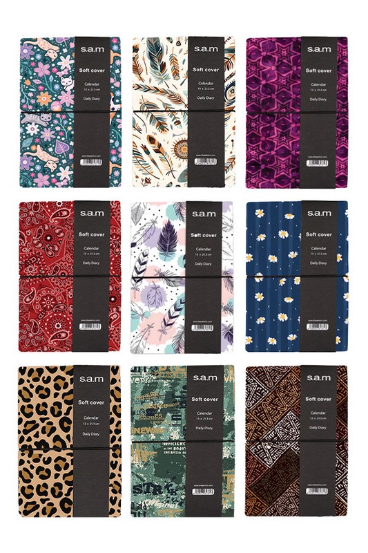 سررسید اروپایی طرح دار روز شمار ۱۴۰۵ denzo سم s.a.m