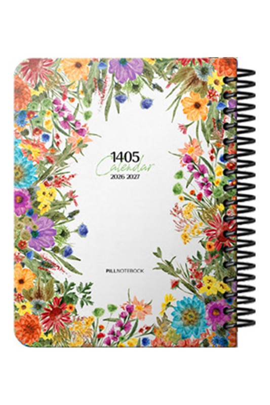 سررسید اروپایی سیمی فلاور ۱۴۰۵ پیل