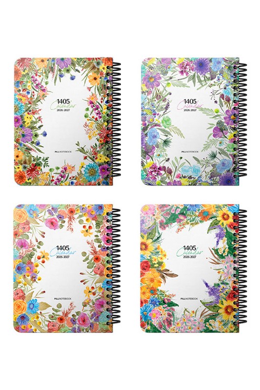 سررسید اروپایی سیمی فلاور ۱۴۰۵ پیل